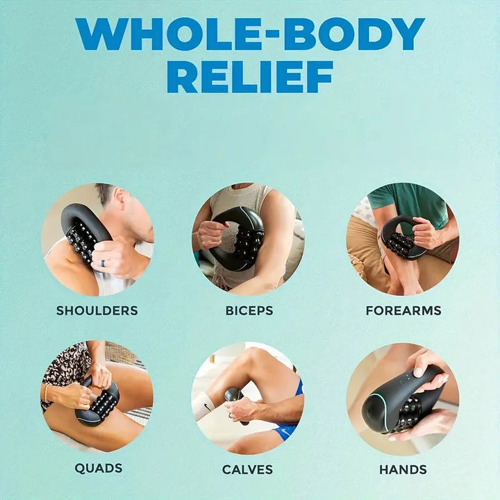 WeBack® Handheld Electric Rolling Massager