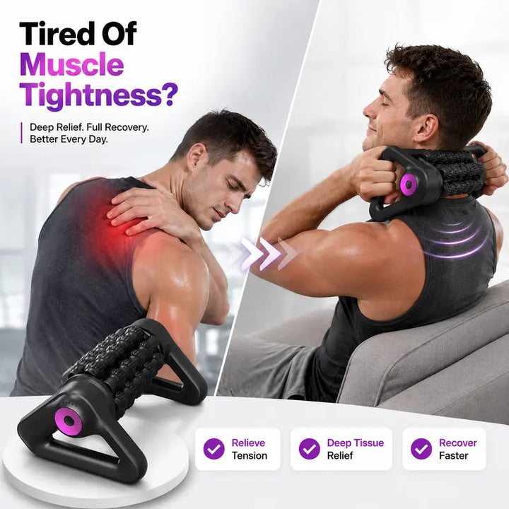 WeBack®   Portable Electric Triangular Roller Massager