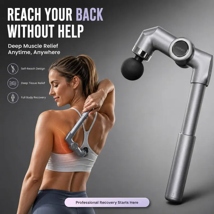 WeBack®  Foldable Curved Electric Fascia Gun