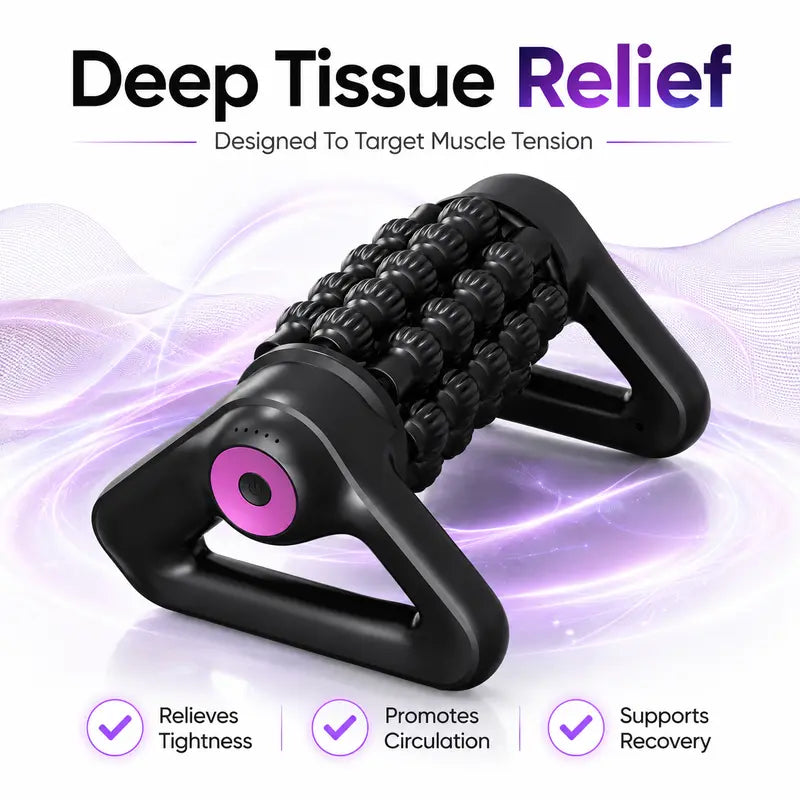 WeBack®   Portable Electric Triangular Roller Massager