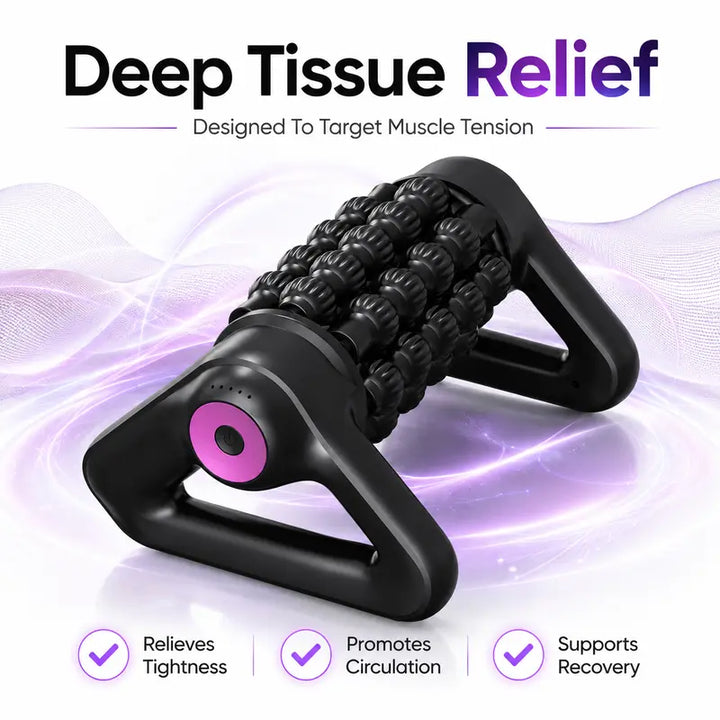 WeBack®   Portable Electric Triangular Roller Massager